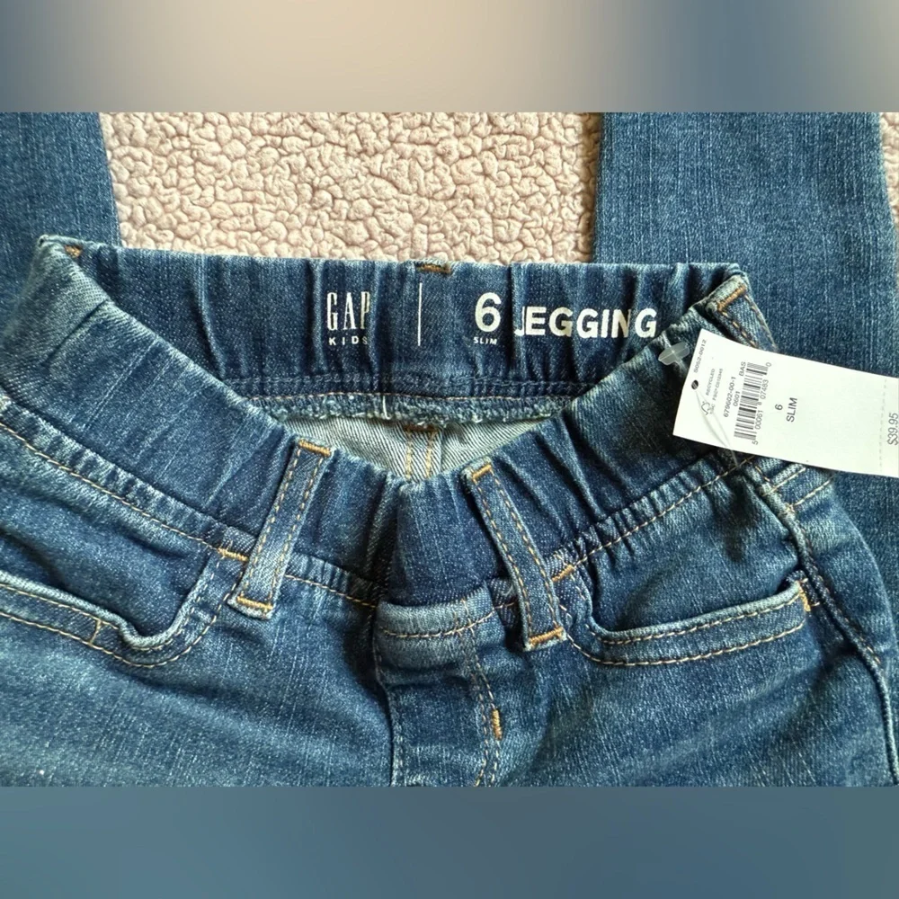 NWT GAP Kids Pull-on Jegging - size 6 slim